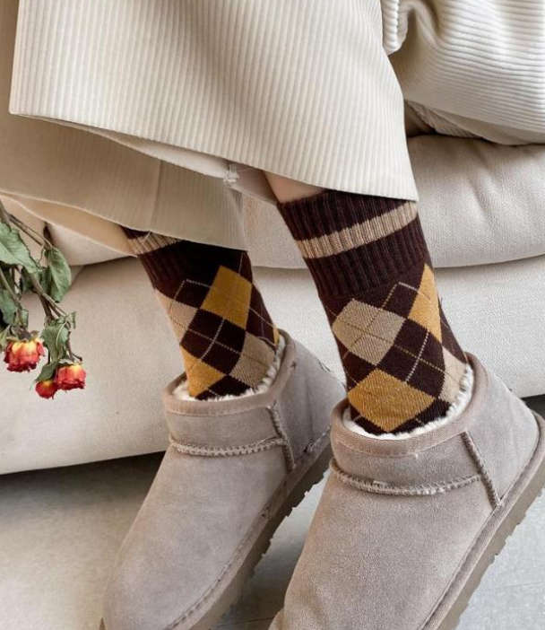 冬季长袜怎么穿好看